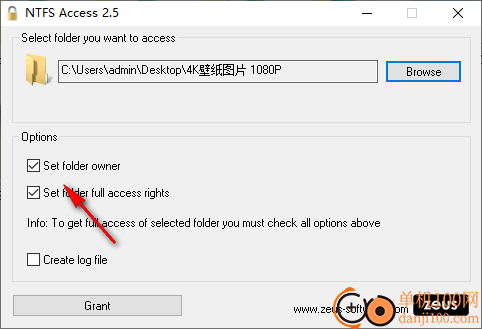 NTFS Access(访问权限设置工具)