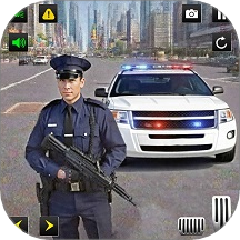 警車狂飆冒險(xiǎn)游戲