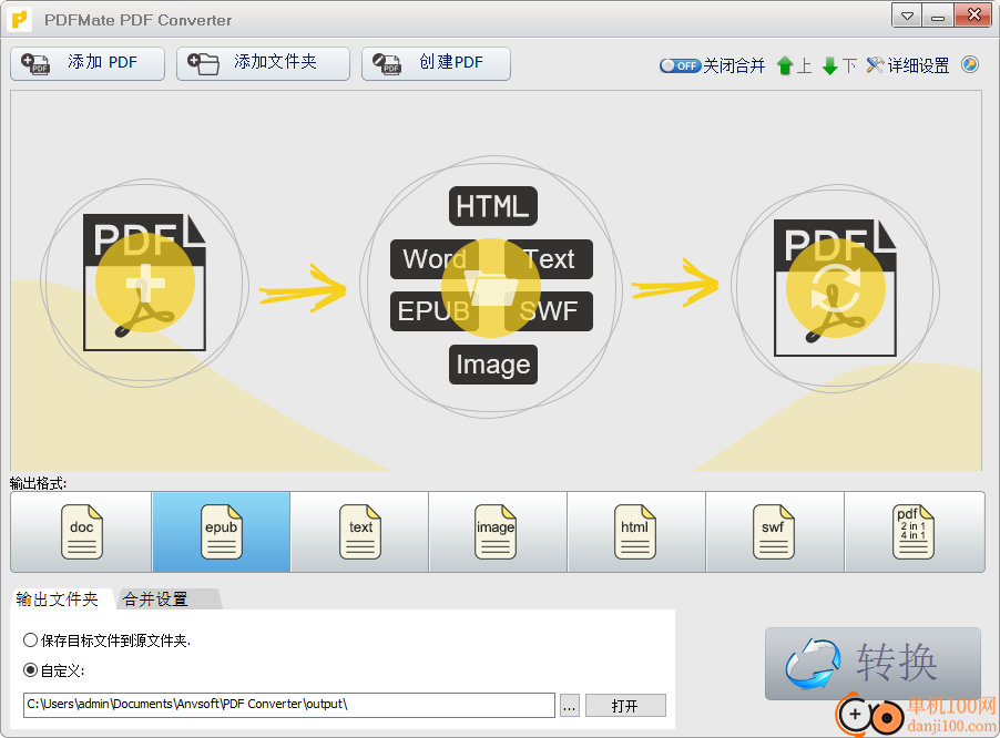 PDF转换成JPG(PDFMate PDF Converter Free)