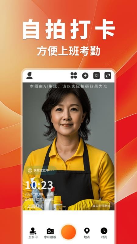 工作打卡水印相机免费版v1.0.1 1