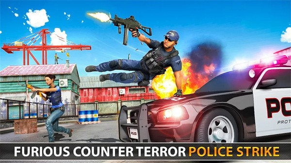 警察反恐射击游戏(Police Counter Terrorist Attack)