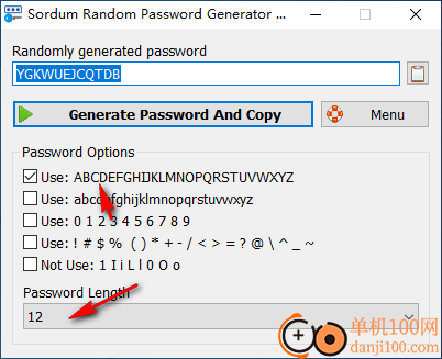 Sordum Random Password Generator(随机密码生成器)