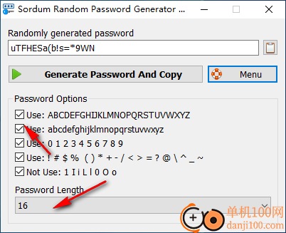 Sordum Random Password Generator(随机密码生成器)