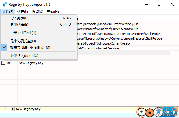 Registry Key Jumper(注册表跳转)
