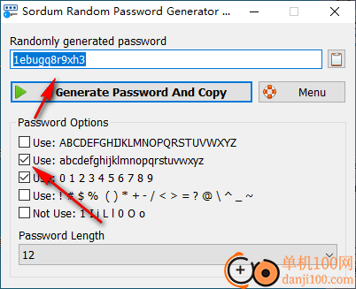 Sordum Random Password Generator(随机密码生成器)