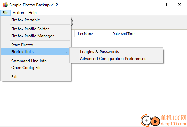 Simple Firefox Backup(火狐备份软件)