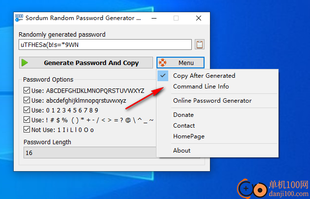 Sordum Random Password Generator(随机密码生成器)