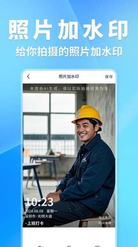 快捷水印相机打卡官方版v1.0.0 3