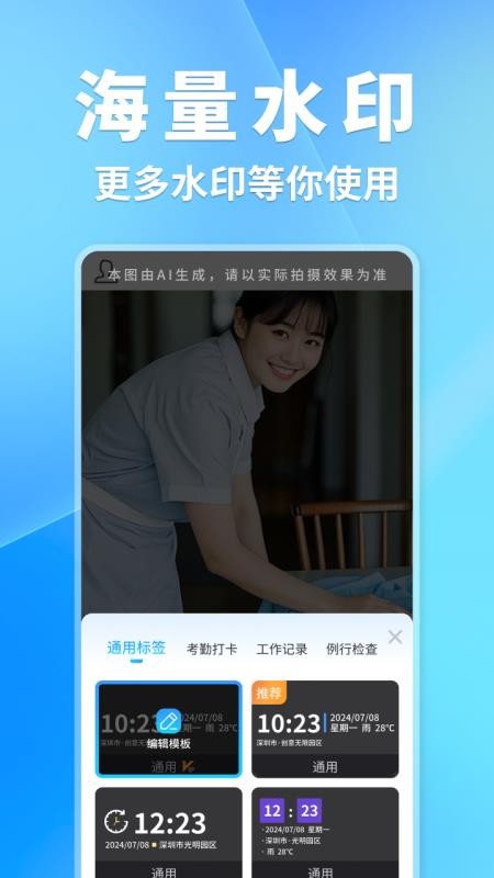 快捷水印相机打卡官方版v1.0.0 1