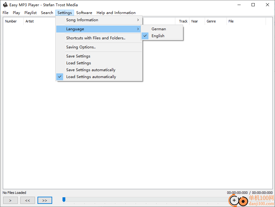Easy MP3 Player(简单MP3播放器)