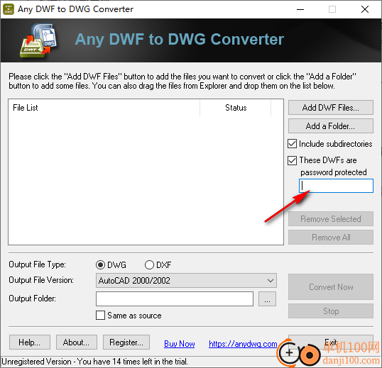 Any DWF to DWG Converter(DWF转换dwg软件)
