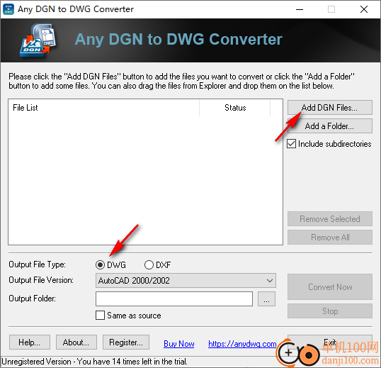 Any DGN to DWG Converter(dgn转dwg软件)