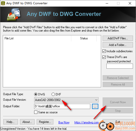 Any DWF to DWG Converter(DWF转换dwg软件)
