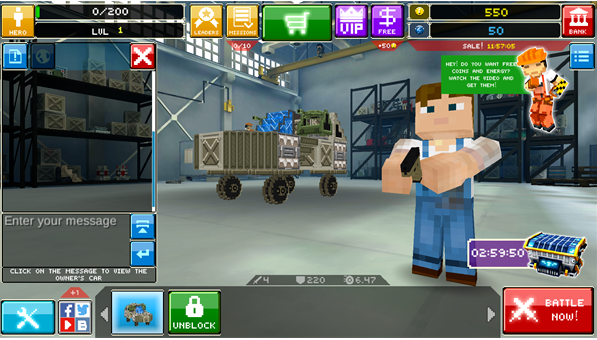 像素车国际服(Blocky Cars Online)