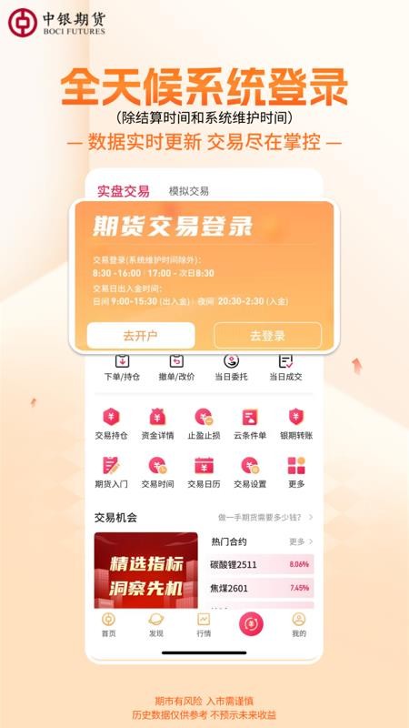 中银期货专业版官网版(2)