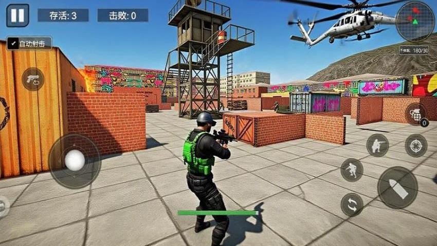 枪神射击模拟游戏