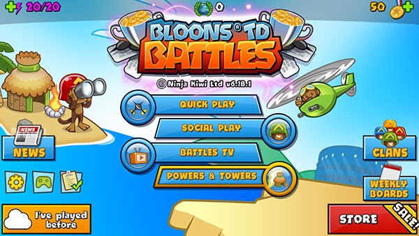 气球塔防对战游戏(BTD Battles)v6.20.2 2