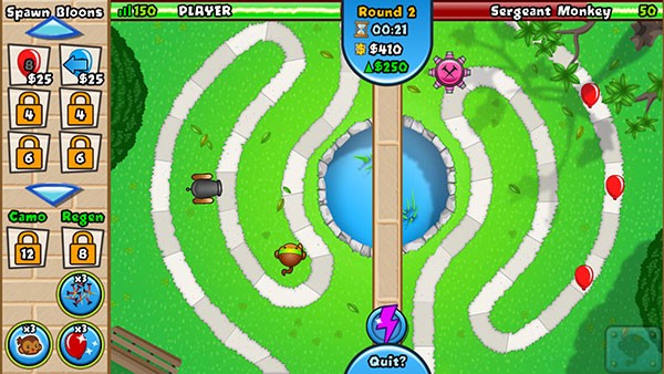 气球塔防对战游戏(BTD Battles)