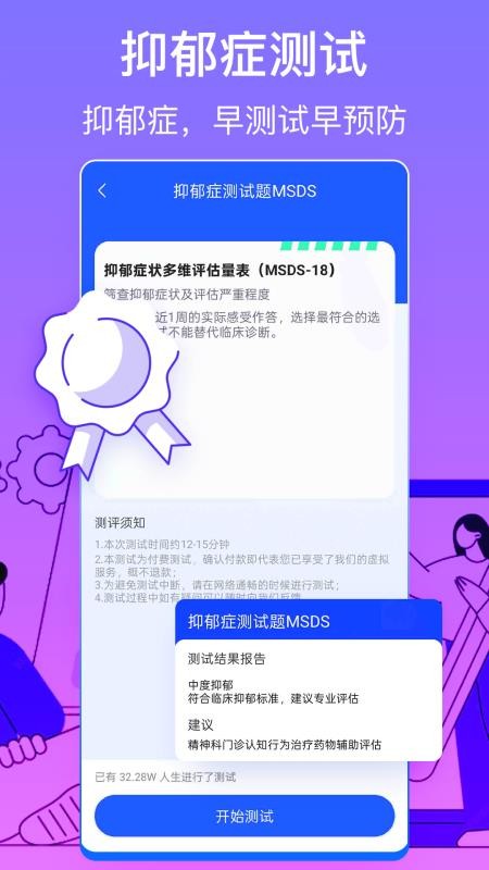 抑郁症心理健康测试最新版v1.0(3)