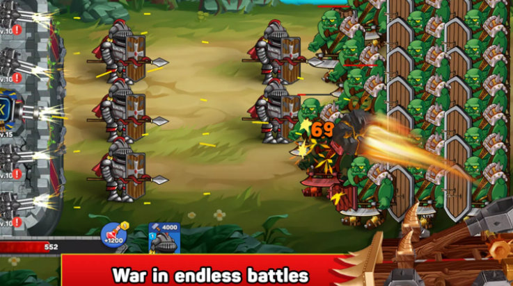 城堡防御怪物游戏(Monster Defender)v5.5.1 1