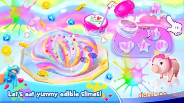 做泥模擬器游戲(Unicorn Slime DIY Cooking Games)v1.1 安卓免費版 1