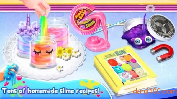 做泥模擬器游戲(Unicorn Slime DIY Cooking Games)v1.1 安卓免費版 3