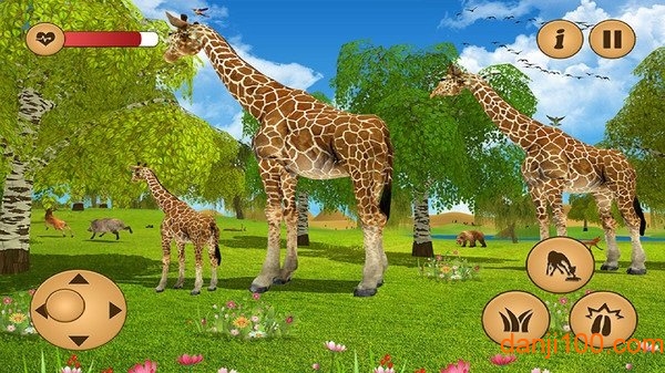 ¹ģֻ(Giraffe Family Life Jungle Simulator) v1.0 ׿ 1