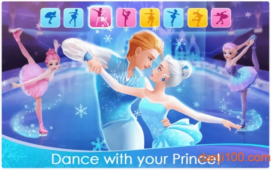 ѩİԵϷ(Romantic Frozen Ball Life Dressup Makeup Dance Love) v1.0.1 ׿ 2