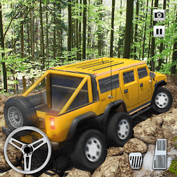 中��旋�D�胎大卡�版手�C版(Extreme Offroad Mud Truck Simulator 6x6 Spin Tires)