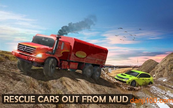 йת̥󿨳ֻ(Extreme Offroad Mud Truck Simulator 6x6 Spin Tires) v2.5 ׿ 2