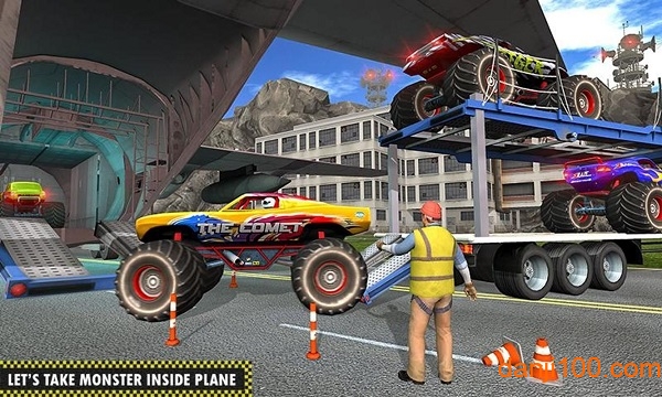 怪物卡车运输车游戏(2)