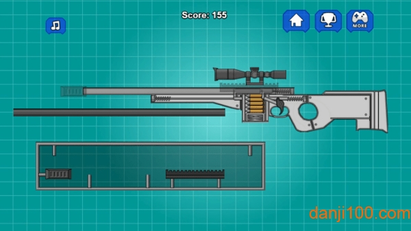 组装玩具狙击枪汉化版(Assemble Toy Gun Sniper Rifle)v1.0 安卓版 1