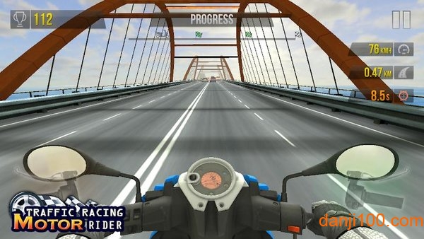 公路摩托骑手游戏(Traffic Racing Motor Rider)(1)