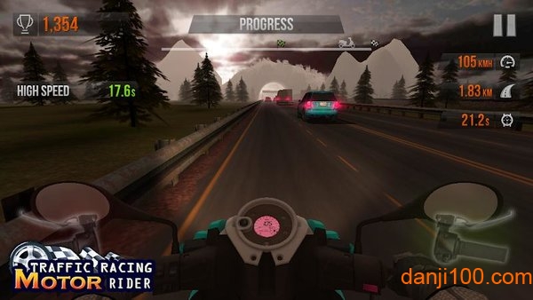 公路摩托骑手游戏(Traffic Racing Motor Rider)(2)