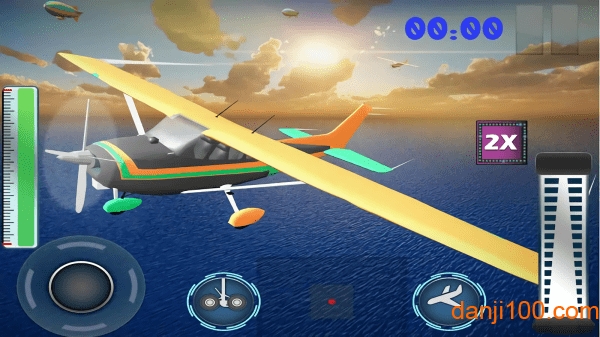 小型飞机飞行模拟器中文版(Airplane Flight Pilot Simulator)v1.7 安卓版 2