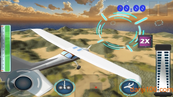 小型飞机飞行模拟器中文版(Airplane Flight Pilot Simulator)v1.7 安卓版 3