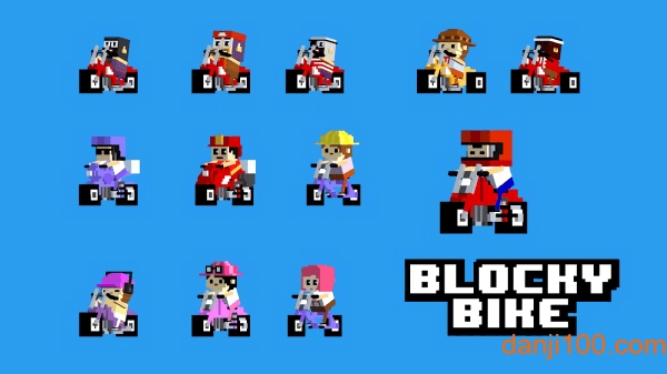 гֻϷ(Blocky Bike) v1.0.0 ׿ 0
