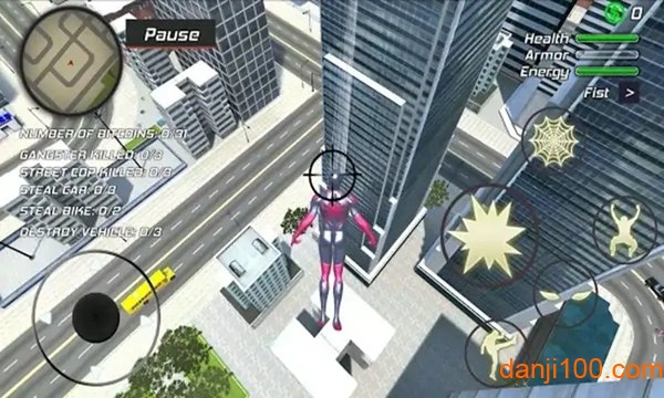 超凡绳索英雄游戏(Spider Hero)v2.0 安卓版 2