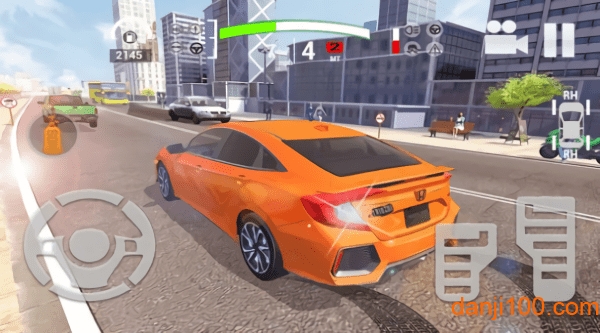 城市汽车模拟器游戏(City Car Driving Simulator)(2)