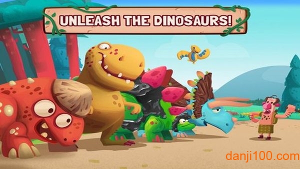 ԭʼ˴սٷ(Dino Bash) v1.3.10 ׿0