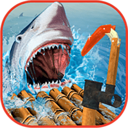 木筏生存逃离鲨鱼无限金币版 v1.0 安卓版