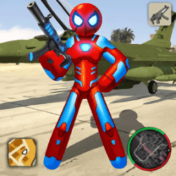 钢铁绳索蜘蛛侠手游(Iron Spider Stickman) v1.0 安卓版
