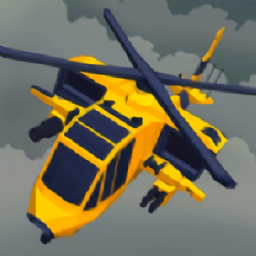 模拟自由驾驶直升机游戏(heli)