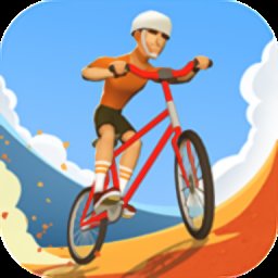 绝壁爬坡自行车游戏