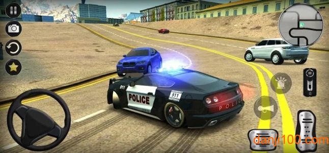 警察汽车漂移游戏(Police Car Drift)v0.5 安卓版 1