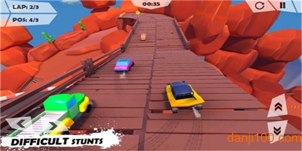 迷你赛车游戏(Toon Cars Race)v1.7 安卓版 3