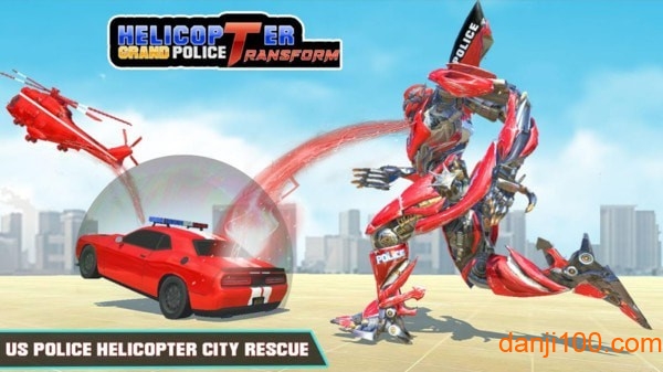 警车改造机器人最新版(Police Limousine Robot Transform 2020)v1.0.1 安卓版 2