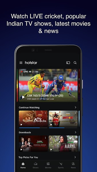 Hotstar india v12.1.8 ׿1