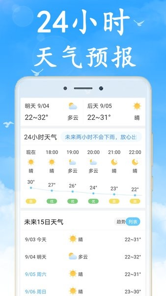 海燕天气app(改名吉利天气)v6.1.5 安卓版 1