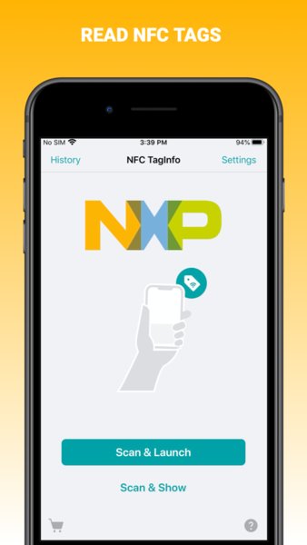 NFC TagInfo iOS v2.1.0 iPhone2